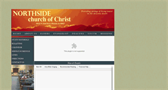 Desktop Screenshot of northsidechurchofchrist.org